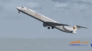 Screenshot 4 — Caspian McDonnell Douglas MD-82 EP-CPV
