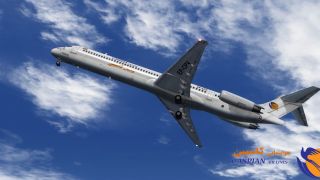 Screenshot 3 — Caspian McDonnell Douglas MD-82 EP-CPV