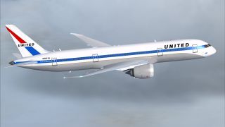 Screenshot 2 — United Airlines Retro Jet Series Boeing 787-8 V5
