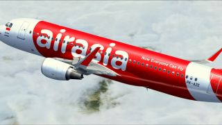 Screenshot 1 — Indonesia Air Asia Airbus A320-200