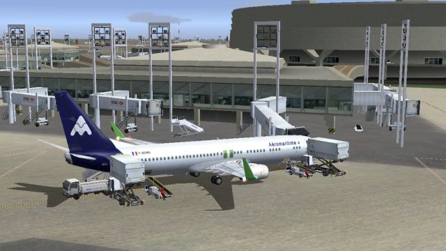 Screenshot 1 — Aeromaritime Boeing 737-900ER