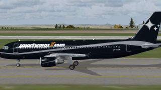 Screenshot 1 — Smart Wings Airbus A320 LY-COM