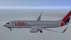 Screenshot 4 — HOP Boeing 737-800