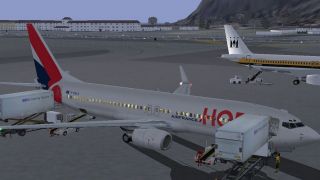Screenshot 2 — HOP Boeing 737-800