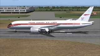 Screenshot 1 — Trans Canada Air Lines Boeing 787-8 V5
