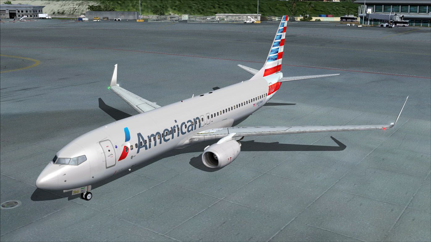 American Airlines Boeing 737-800 N923NN FW for FSX