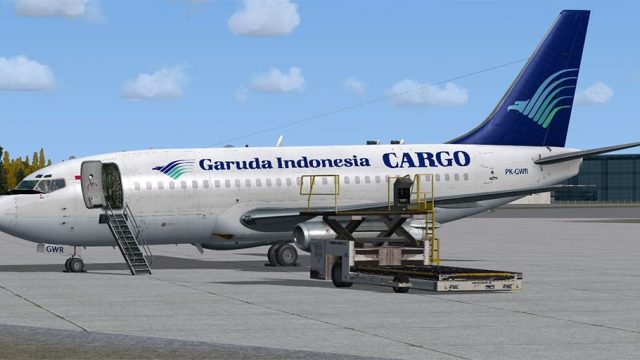 Screenshot 1 — Garuda Indonesia Cargo Boeing 737-200F