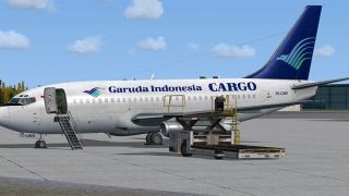 Screenshot 1 — Garuda Indonesia Cargo Boeing 737-200F