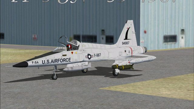 Screenshot 1 — Northrop YF-5 SN #59-4987
