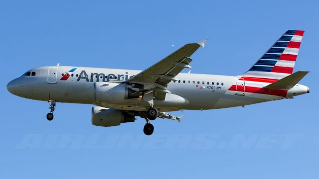 Screenshot 1 — American Airlines Airbus A319 CFM