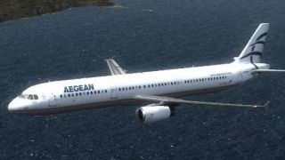 Screenshot 8 — Aegean Airbus A321