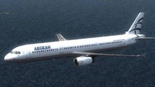 Screenshot 9 — Aegean Airbus A321