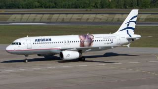 Screenshot 1 — Aegean Airbus A320