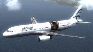 Screenshot 10 — Aegean Airbus A320