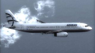 Screenshot 9 — Aegean Airbus A320