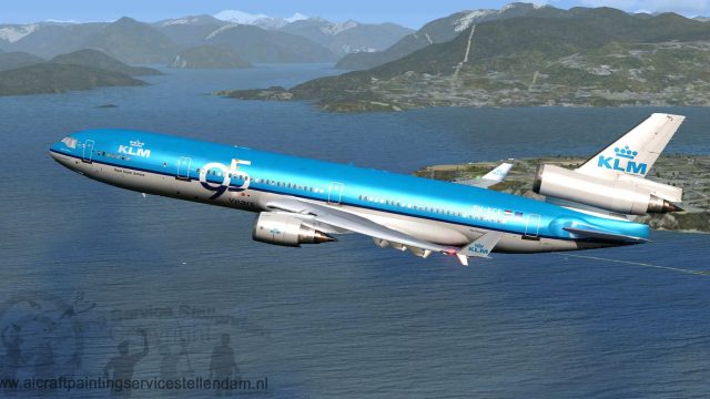 Screenshot 1 — KLM McDonnell Douglas MD-11 95th Anniversary PH-KCE
