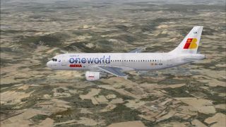 Screenshot 2 — Iberia Airbus A320 Fleet 2014