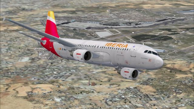 Screenshot 1 — Iberia Airbus A320 Fleet 2014