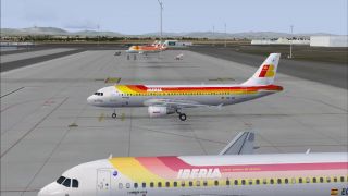 Screenshot 5 — Iberia Airbus A320 Fleet 2014