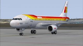 Screenshot 12 — Iberia Airbus A320 Fleet 2014