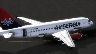 Screenshot 11 — Air Serbia Airbus A319