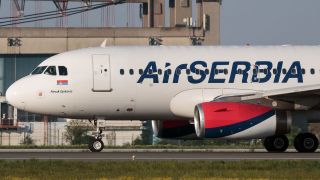 Screenshot 1 — Air Serbia Airbus A319