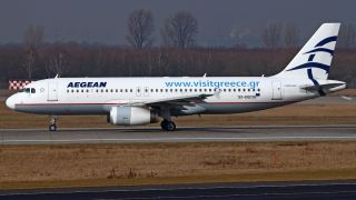 Screenshot 1 — Aegean Airbus A320 IAE Visit Greece