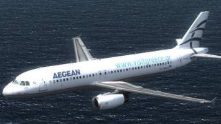 Screenshot 13 — Aegean Airbus A320 IAE Visit Greece
