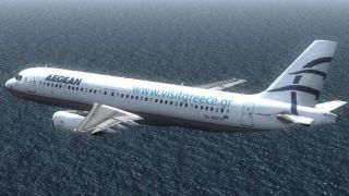Screenshot 12 — Aegean Airbus A320 IAE Visit Greece