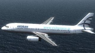 Screenshot 6 — Aegean Airbus A320 IAE Visit Greece