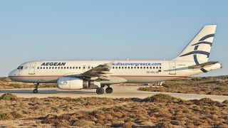 Screenshot 1 — Aegean Airbus A320 IAE Discover Greece