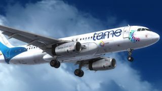 Screenshot 1 — Tame Airbus A320 HC-CPB