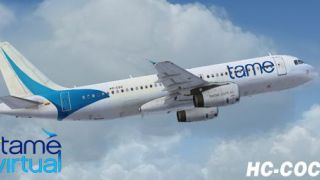 Screenshot 2 — Tame Airbus A320 HC-COC