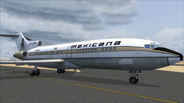 Screenshot 1 — Mexicana de Aviacion Boeing 727-100 XA-TUY