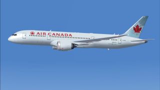 Screenshot 1 — AI Air Canada Boeing 787-8