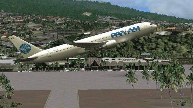 Screenshot 1 — Pan Am Boeing 767-300