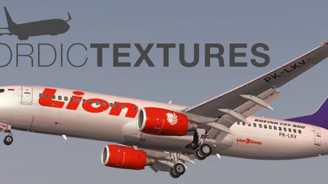 Screenshot 1 — Lion Air Boeing 737-800NGX PK-LKV