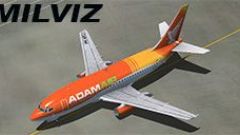Screenshot 4 — Adamair Boeing 737-200 PK-KKJ