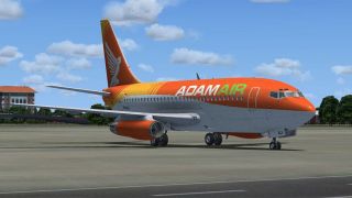 Screenshot 2 — Adamair Boeing 737-200 PK-KKJ