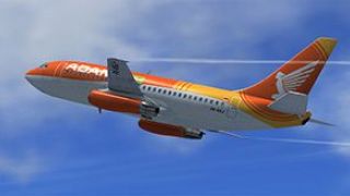 Screenshot 3 — Adamair Boeing 737-200 PK-KKJ