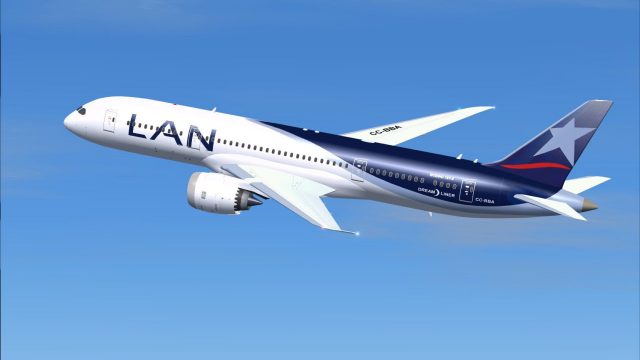 Screenshot 1 — AI LAN Boeing 787-8