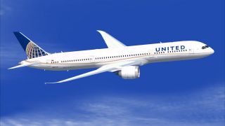 Screenshot 1 — AI United Airlines Boeing 787-9