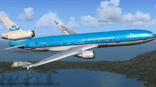 Screenshot 4 — KLM McDonnell Douglas MD-11 With Farewell Titles