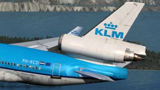 Screenshot 6 — KLM McDonnell Douglas MD-11 With Farewell Titles