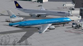 Screenshot 2 — KLM McDonnell Douglas MD-11 With Farewell Titles