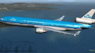 Screenshot 7 — KLM McDonnell Douglas MD-11 With Farewell Titles