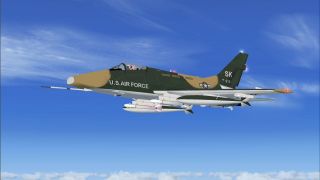Screenshot 1 — USAF Vietnam Era F100 Super Sabre