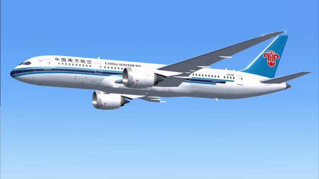 Screenshot 1 — AI China Southern Airlines Boeing 787-8