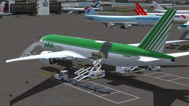Screenshot 1 — Bax Global Boeing 777F
