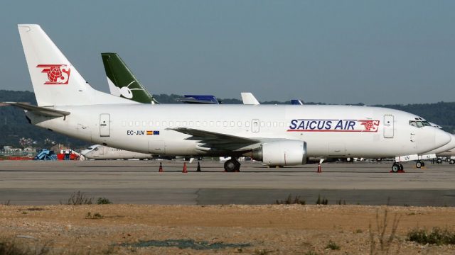Screenshot 1 — Saicus Air Boeing 737-800 EC-JUV